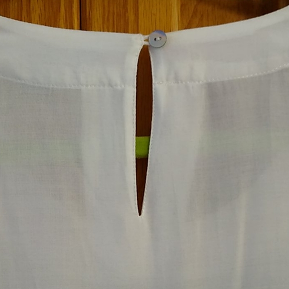 NWOT Fever Embroidered Blouse, Size L - Picture 3 of 10